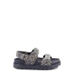 Tory Burch T Mono Perfect Monogram fabric sandals