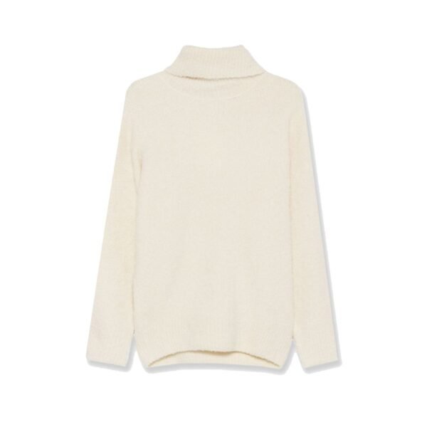 Toteme Bouclé alpaca blend turtleneck