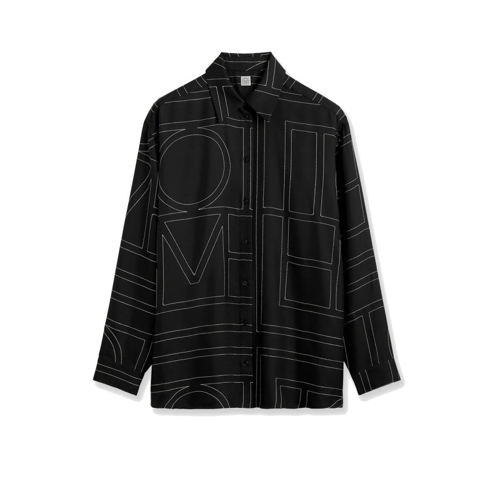 Toteme Classic Pajamas organic silk shirt Toteme Classic Pajamas organic silk shirt