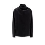 Toteme Cowl Neck viscose and linen shirt
