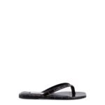 Toteme Croco-embossed leather sandals