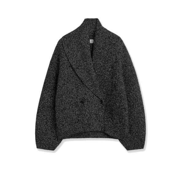 Toteme Double-breasted wool cardigan