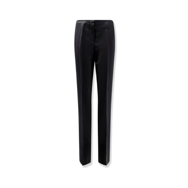 Toteme Easy Raw Edge viscose and linen trousers