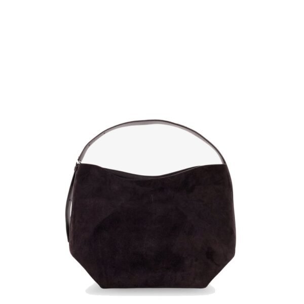 Toteme Medium Belted suede shoulder bag