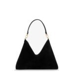 Toteme Medium Bevel Suede Shoulder Bag