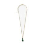 Toteme Medium jade drop necklace