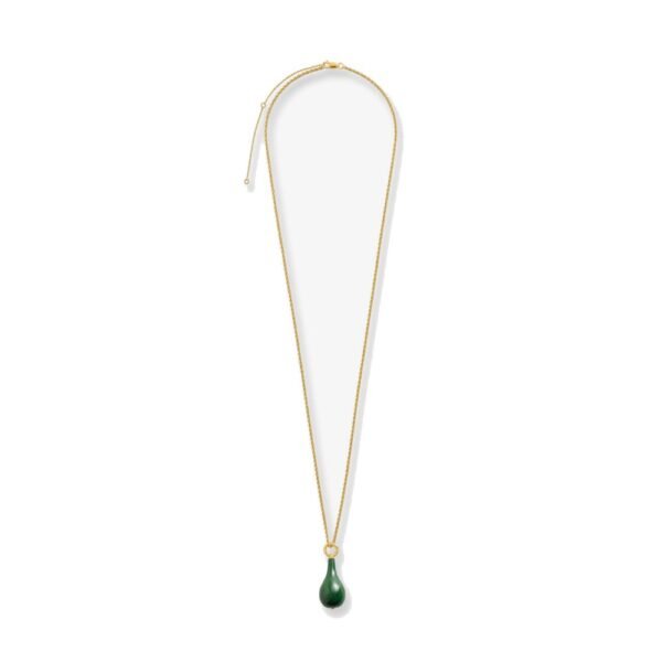 Toteme Medium jade drop necklace