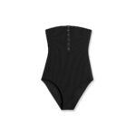 Toteme One-piece swimsuit with ribbed knit