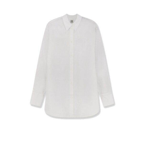 Toteme Oversized Summer cotton and linen shirt