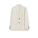 Toteme Raw lapel blazer