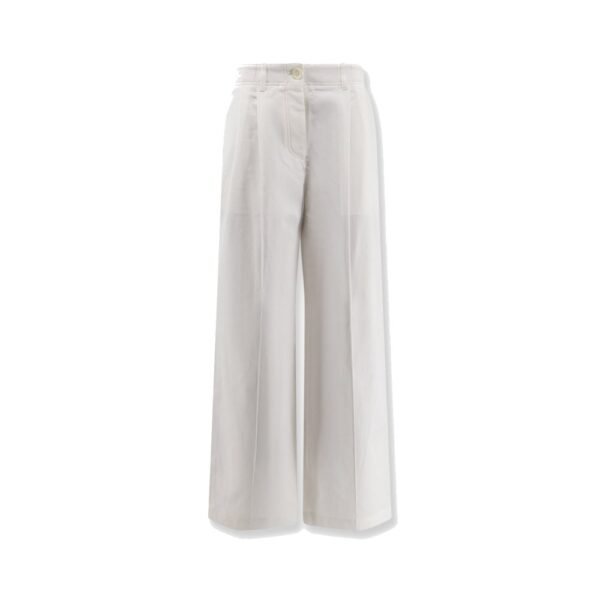 Toteme Relaxed cotton trousers