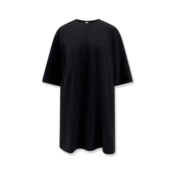 Toteme Relaxed Tee lyocell and cotton short dress