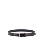 Toteme Slim Croco-Embossed leather belt