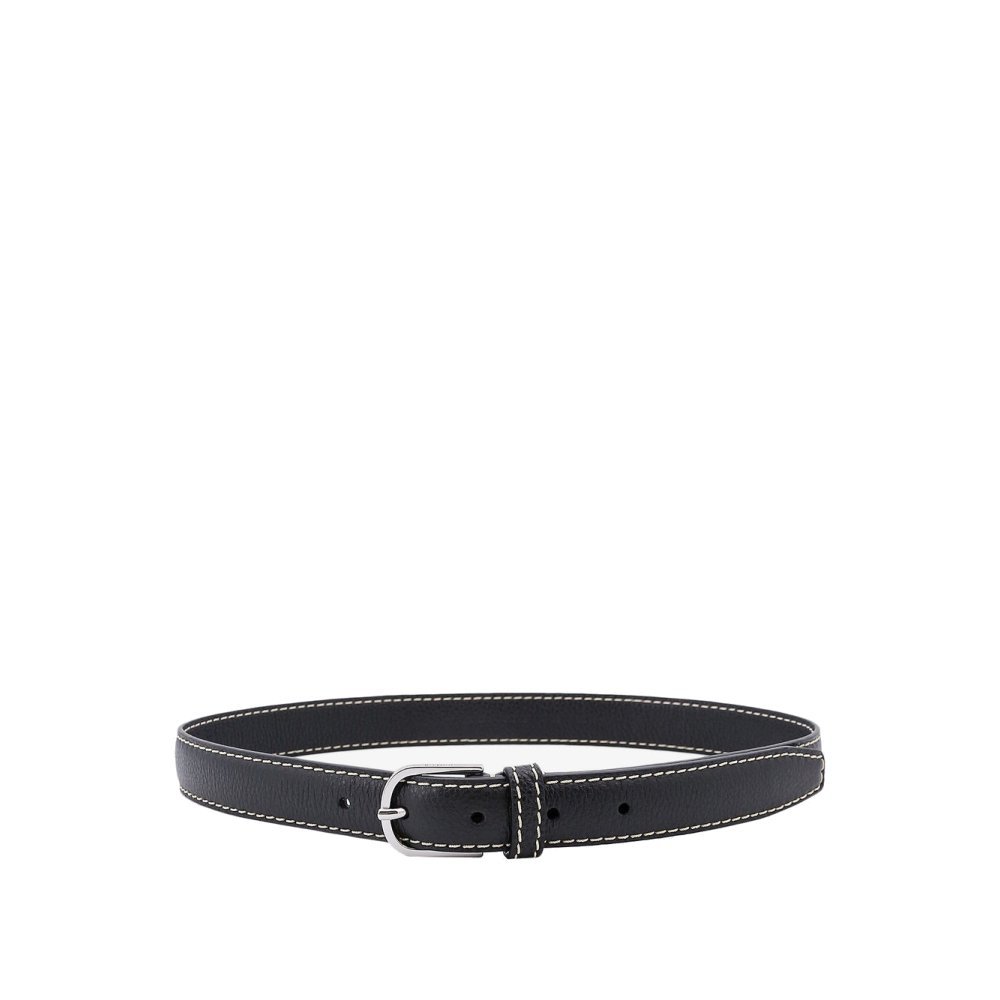Toteme Slim Grained leather belt Toteme Slim Grained leather belt
