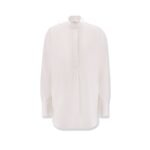 Toteme Stand collar organic cotton shirt