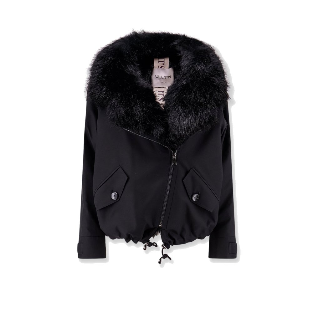 Valentini 1972 Cotton parka with faux fur lining Valentini 1972 Cotton parka with faux fur lining