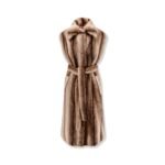 Valentini 1972 Sleeveless faux fur coat