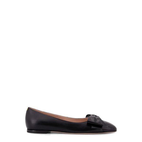Valentino Garavani Bowow leather ballerinas
