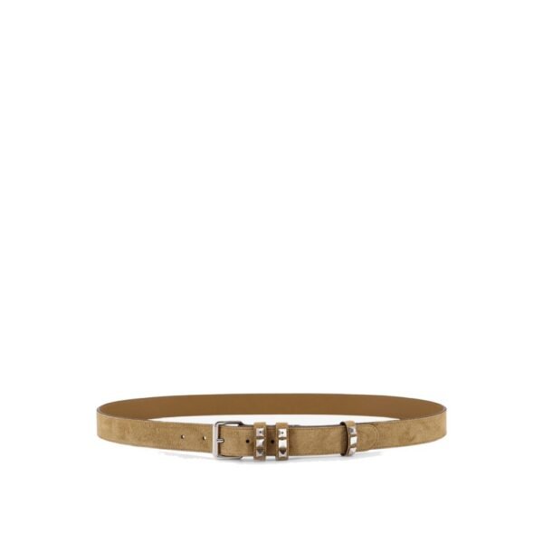 Valentino Garavani Flaneuse suede belt with iconic studs