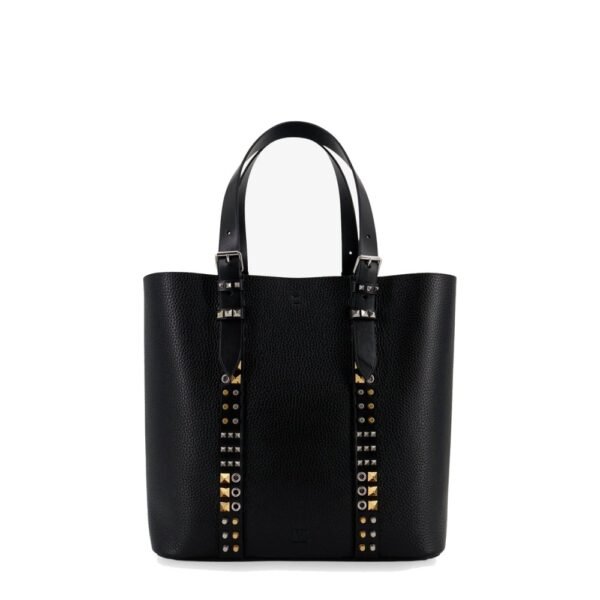 Valentino Garavani Leather shoulder bag with iconic studs