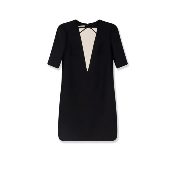 Valentino Virgin wool and silk mini dress