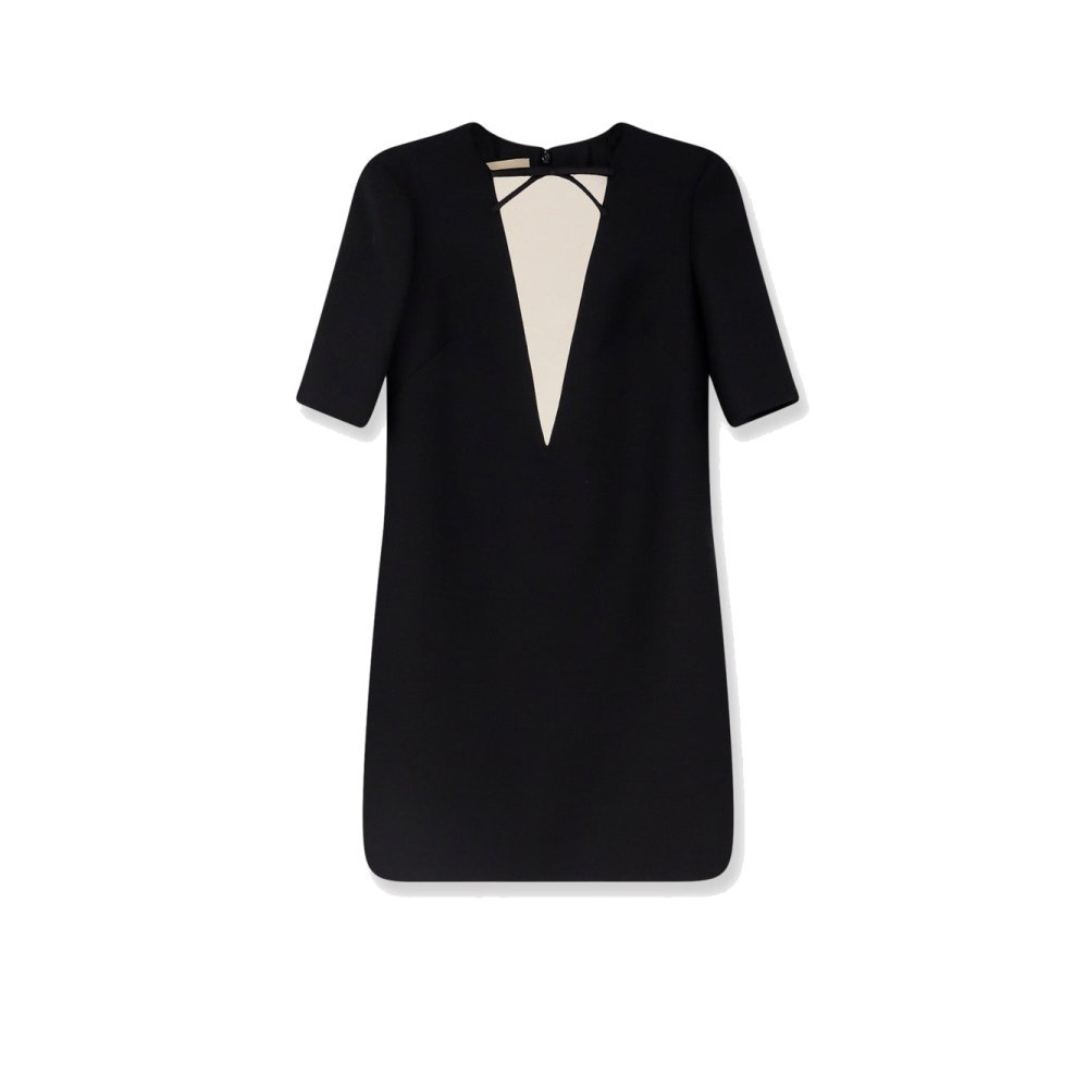 Valentino Virgin wool and silk mini dress Valentino Virgin wool and silk mini dress