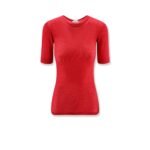 Versace Ribbed cotton t-shirt