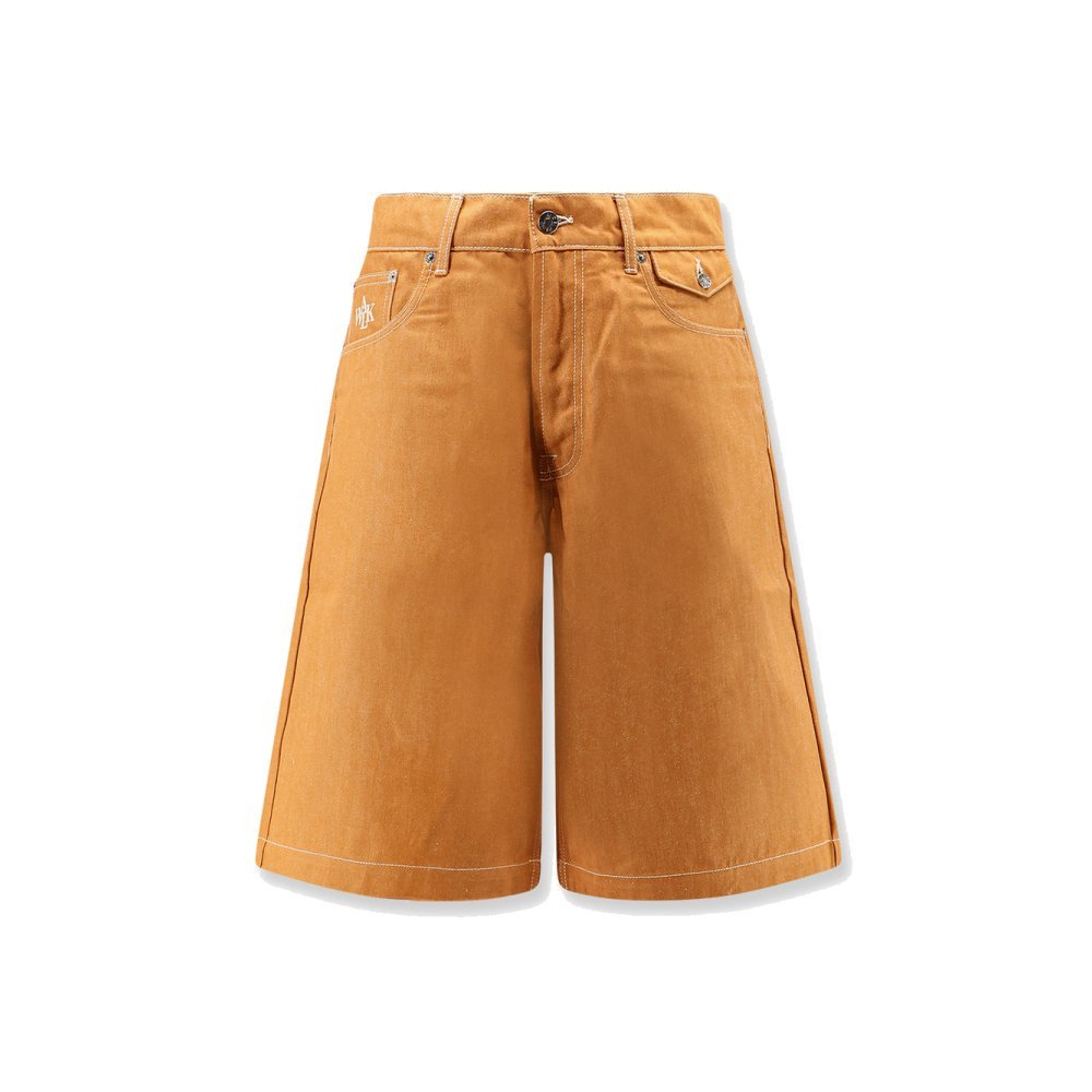 Walk in Paris Baggy Orange Denim Shorts Walk in Paris Baggy Orange Denim Shorts