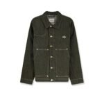 Walk in Paris Carpenter's green denim jacket