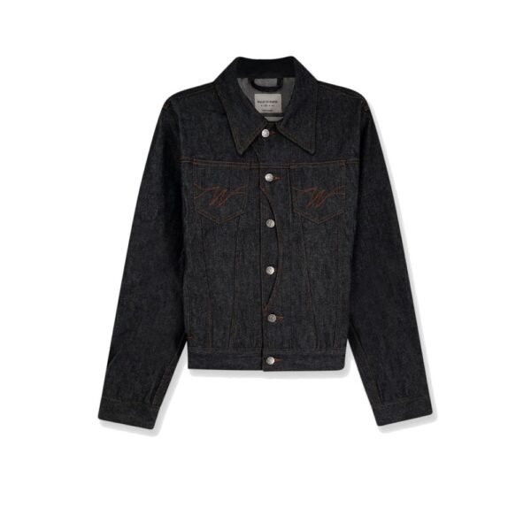 Walk in Paris Postman dark denim jacket