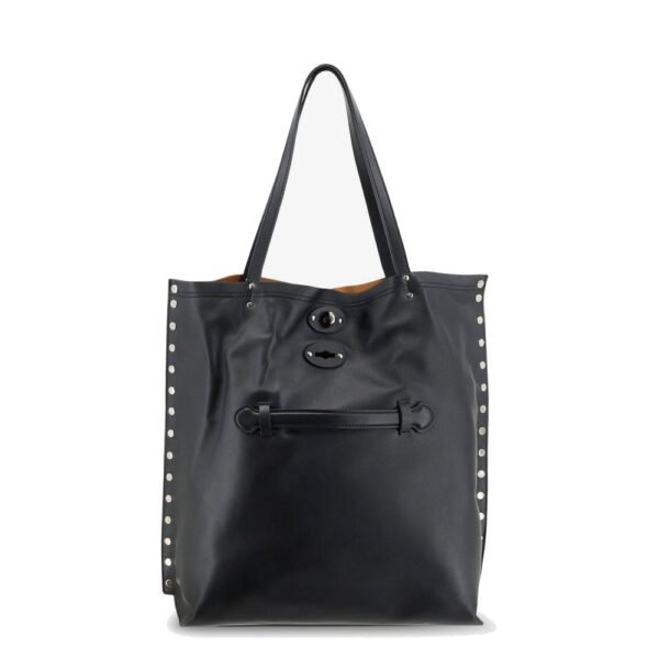 Zanellato A Spasso leather shopping bag