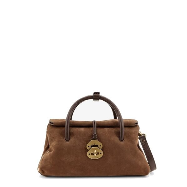 Zanellato Dotta® nubuck crossbody bag