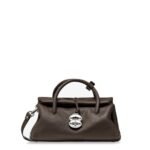 Zanellato Dotta® Small Hammered Leather crossbody bag