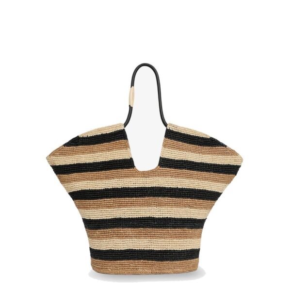 Zimmermann Golden Time raffia shoulder bag