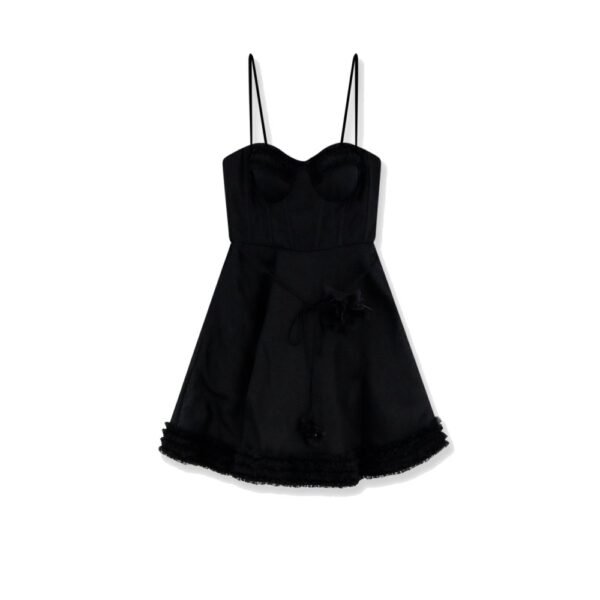 Zimmermann Luna linen and silk blend mini dress