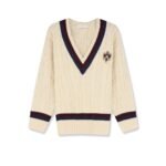 Zimmermann Valiant Cable Knit Wool Sweater