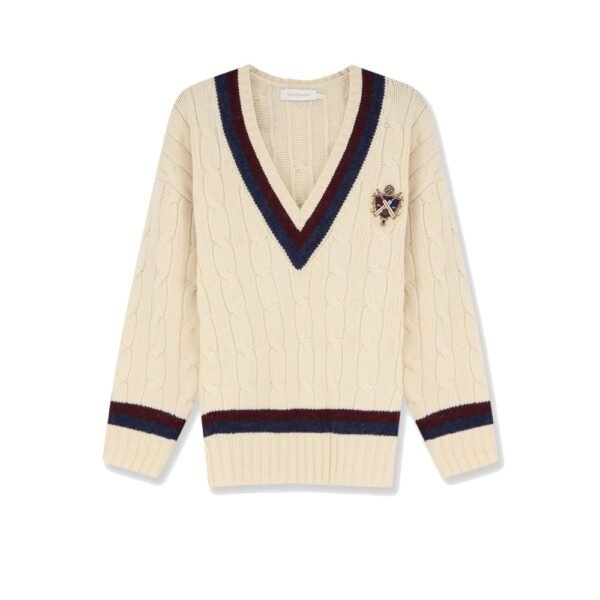 Zimmermann Valiant Cable Knit Wool Sweater