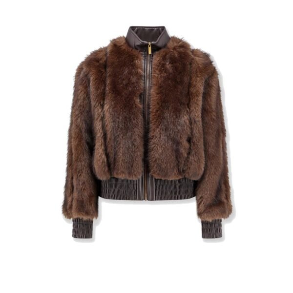 Zimmermann Valiant Faux Fur Jacket