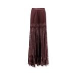 Zimmermann Valiant silk and lace blend long skirt