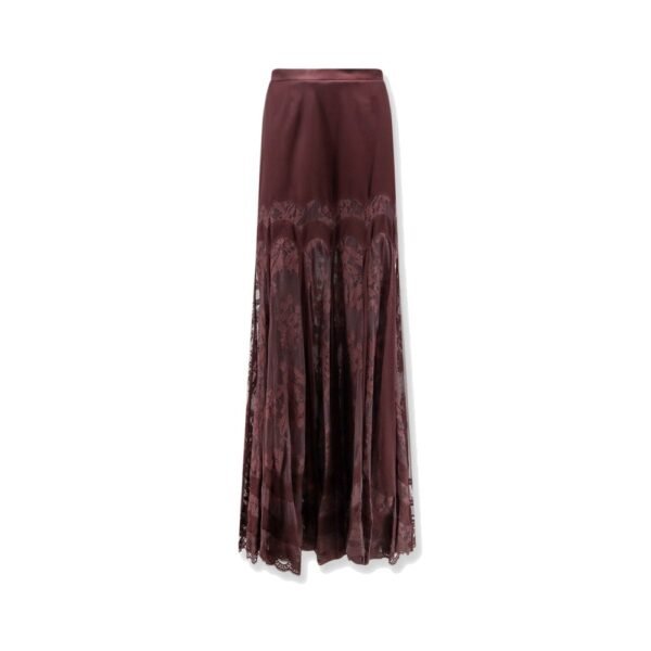 Zimmermann Valiant silk and lace blend long skirt